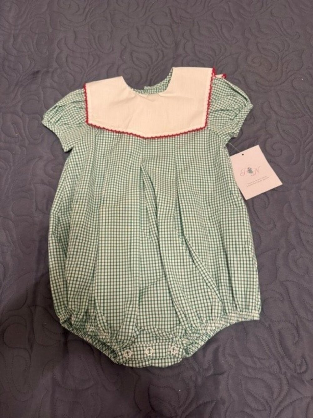NWT GIRLS CHRISTMAS REMEMBER NGUYEN BUBBLE 24 MONTHS